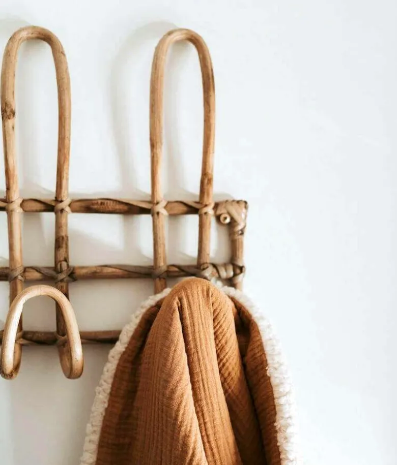Couverture moumoute camel