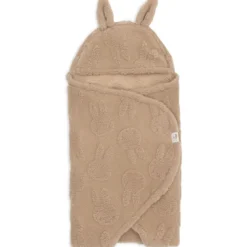 Couverture nomade miffy jacquard teddy biscuit