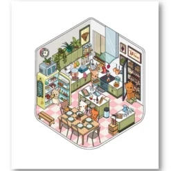 Cozy stickers Ma petite maison cocooning