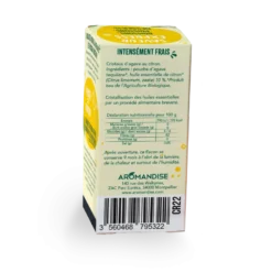 Cristaux d'huiles essentielles citron
