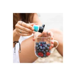 Cristaux d'huiles essentielles menthe