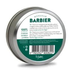 Crème coiffante naturelle pour homme
