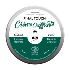 Crème coiffante naturelle pour homme