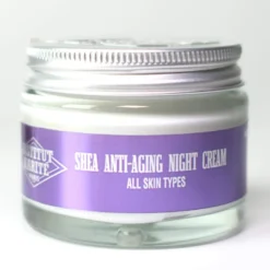 Crème de nuit anti-âge au karité