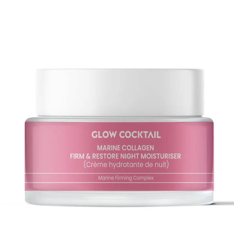 Crème de nuit fermeté & réparation au collagène marin 50ml