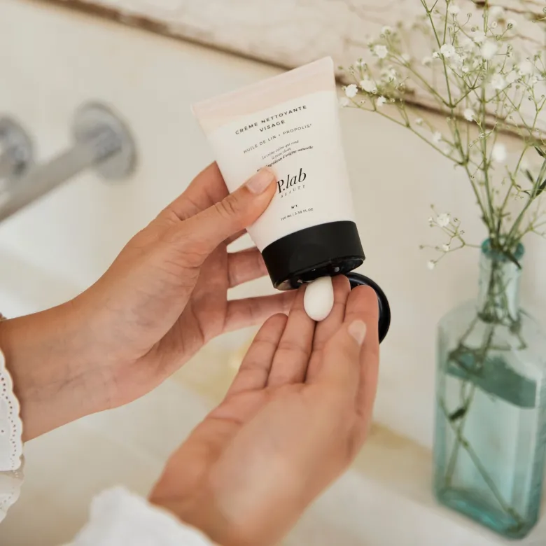 Crème nettoyante visage