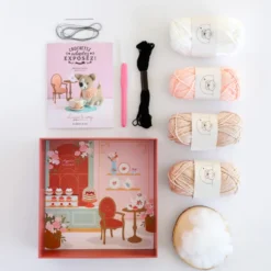Crochetez, adoptez, exposez ! Coffret Lizzy le corgi au crochet