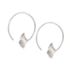 Créoles Gingko argent 925