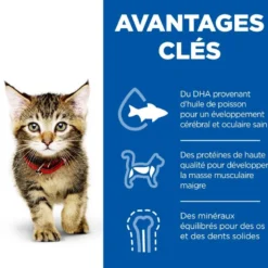 Croquettes chaton science plan kitten poulet - hill's
