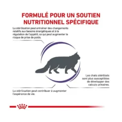 Croquettes chat veterinary cat neutered satiety balance - royal canin