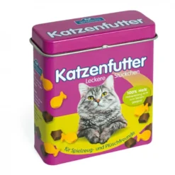 Croquettes pour chat en bois