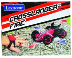 Crosslander fire – voiture télécommandée tout-terrain rechargeable