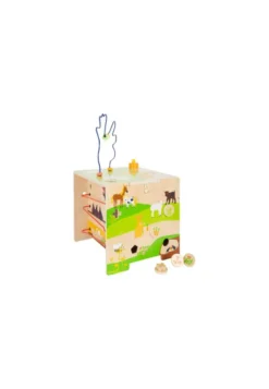 Cube de motricité la vie à la campagne