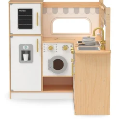 Cuisine en bois enfant, cuisine d'angle
