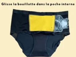 Culotte menstruelle bouillotte l or