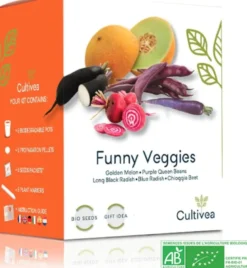 Cultivea - kit de culture légumes insolites bio