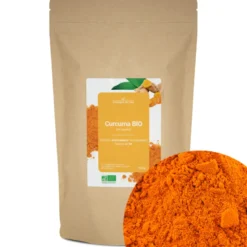 Curcuma bio - 500g (en poudre) - riche en antioxydants
