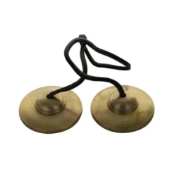 Cymbale tibétaine en bronze petit modèle