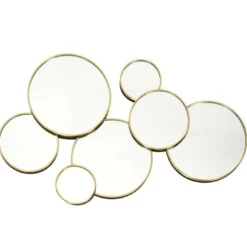 Décoration miroir rond