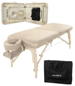 Découvrez la table de massage pliante AMARA 76 cm : l'outil parfait pour les professionnels du bien-être exigeants
