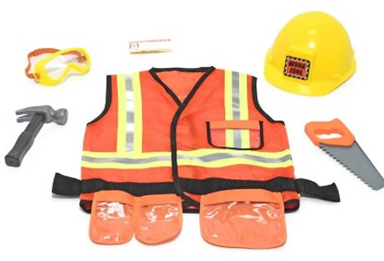 Déguisement de chef de chantier