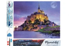 Diamond painting le mont saint michel