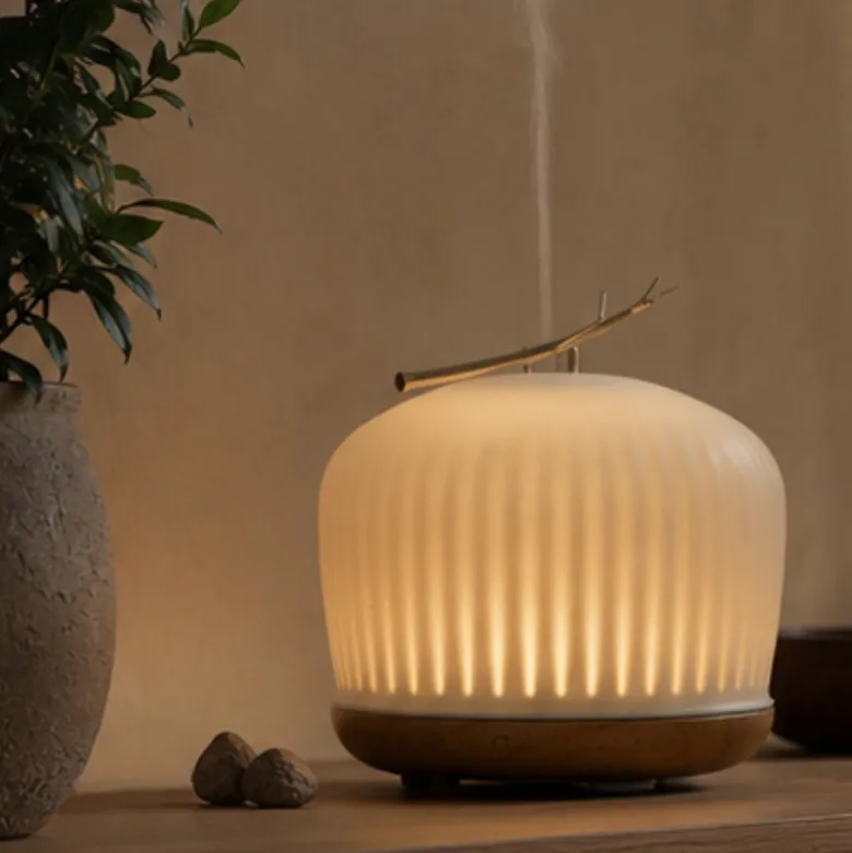 Diffuseur d'arôme en verre & bois origin