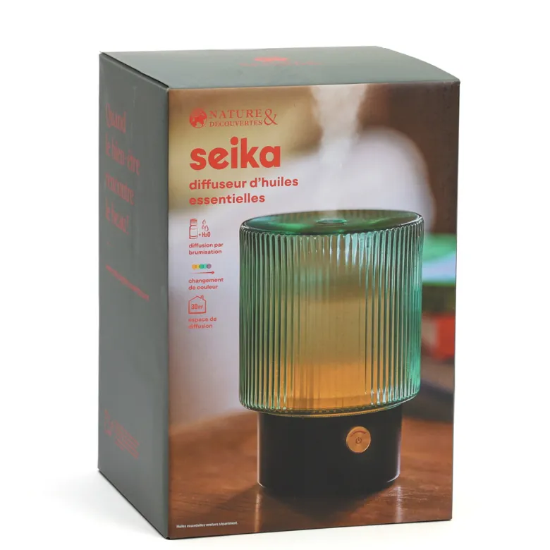 Diffuseur d'huiles essentielles par brumisation Seika