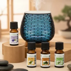 Diffuseur leni usb + 4 he, le pack idéal pour découvrir l'aromathérapie