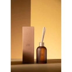 Diffuseur paraffine jaune h.27.5cm