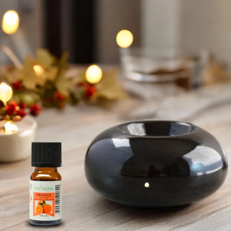 Diffuseur par chaleur douce cérazen noir en céramique autorégulée