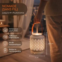 Diffuseur rechargeable nomade madrid