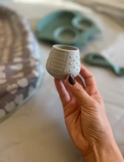Dinkycup tasse d'apprentissage gris