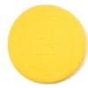 Disque volant en silicone jaune