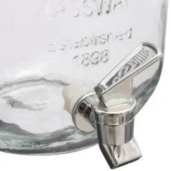 Distributeur de boisson en verre 4l