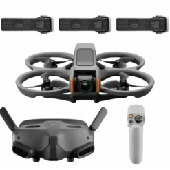 Dji avata 2 pro view-combo avec 3 batteries + goggles 2 + rc motion 2