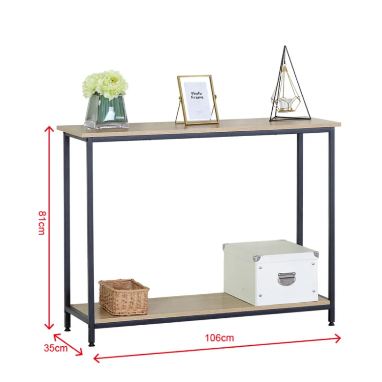 Doora console rectangle 106x35cm bois