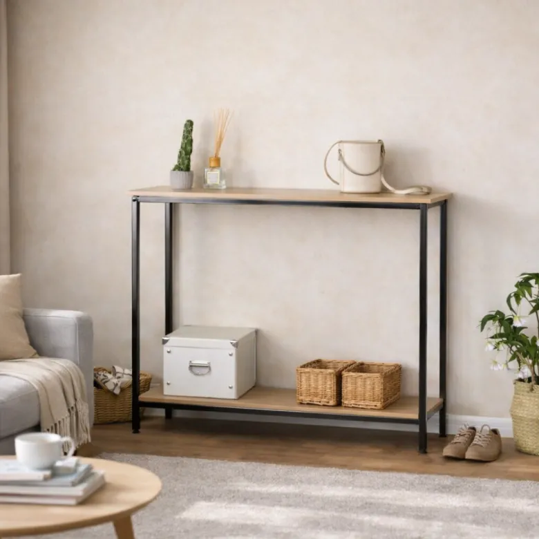 Doora console rectangle 106x35cm bois