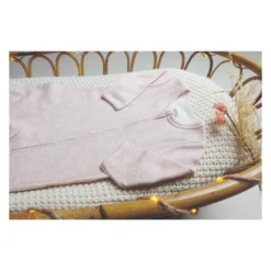 Dors bien ouverture zippée rose 0 mois