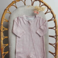 Dors bien ouverture zippée rose 6 mois
