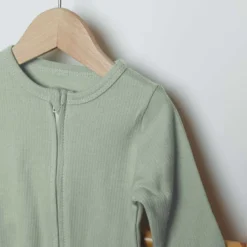 Dors bien ouverture zippée verde 1 mois
