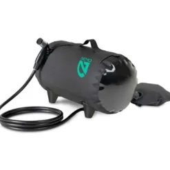 Douche nemo helio pressure shower noire et bleue