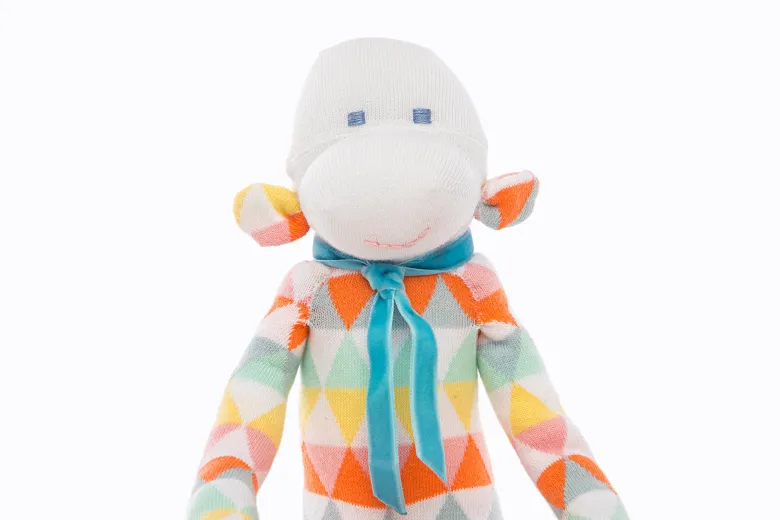 Doudou singe lucien