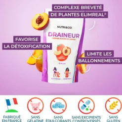 Draineur pêche - ventre plat - 28 jours