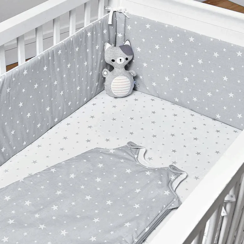 Drap-housse coton stella - 60x120