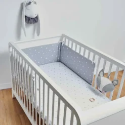 Drap-housse coton stella - 60x120