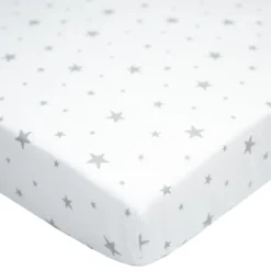 Drap-housse coton stella - 60x120