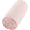 Drap housse gaze de coton uni - 60x120
