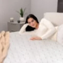Dreamland sleep deeply fleece surmatelas chauffant simple avec 1 télécommande