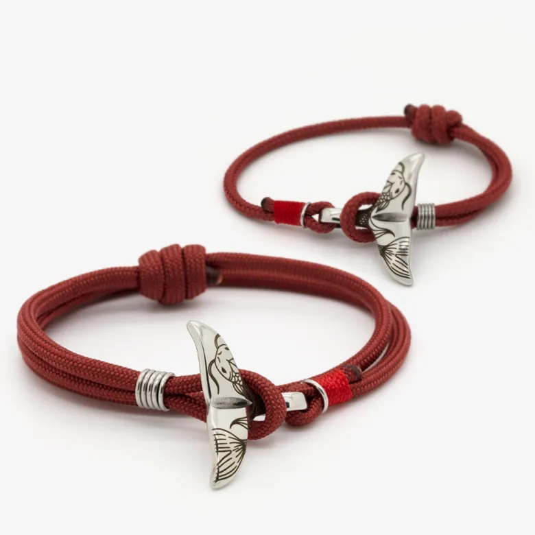 Duo carpe koï – homme et femme